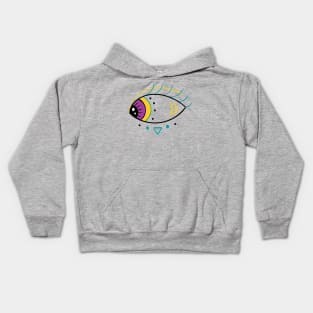 Eye For Evil Protection 333 Kids Hoodie